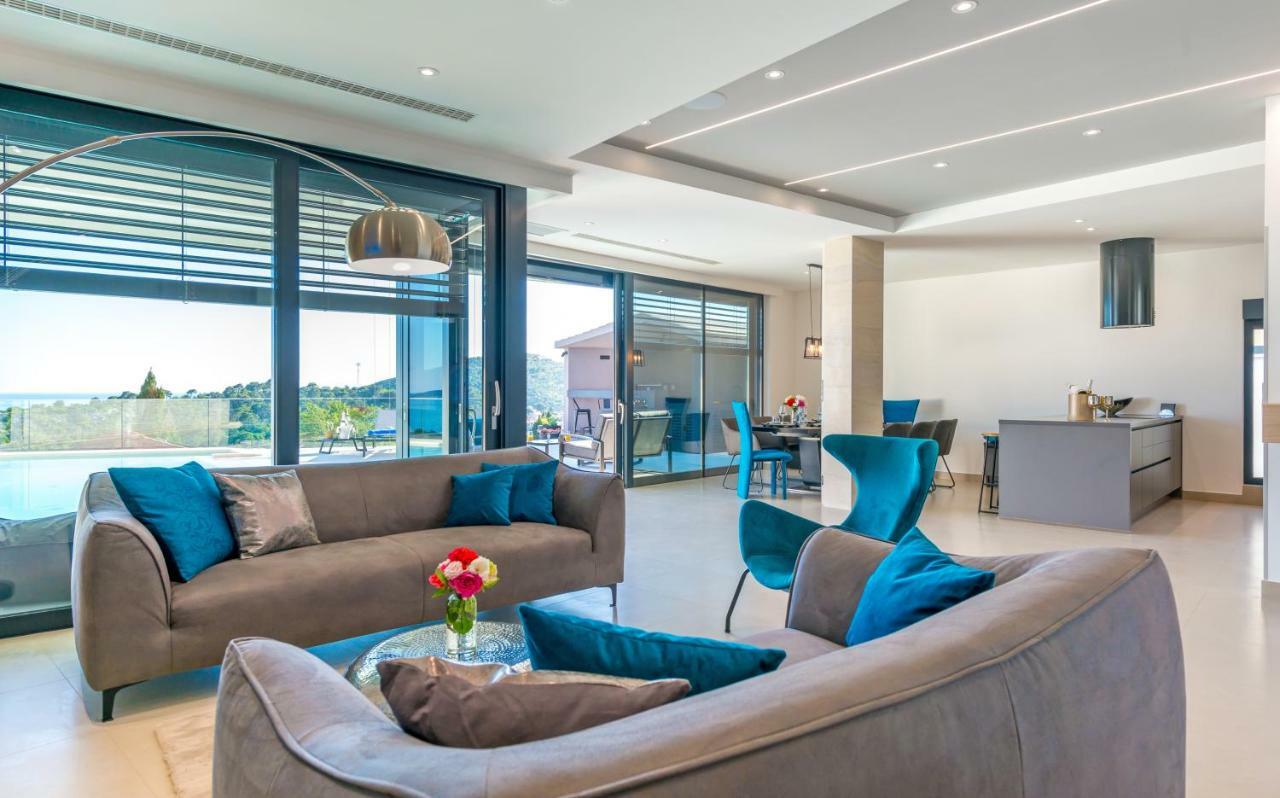 Exclusive Villa Mative Mlini Bagian luar foto